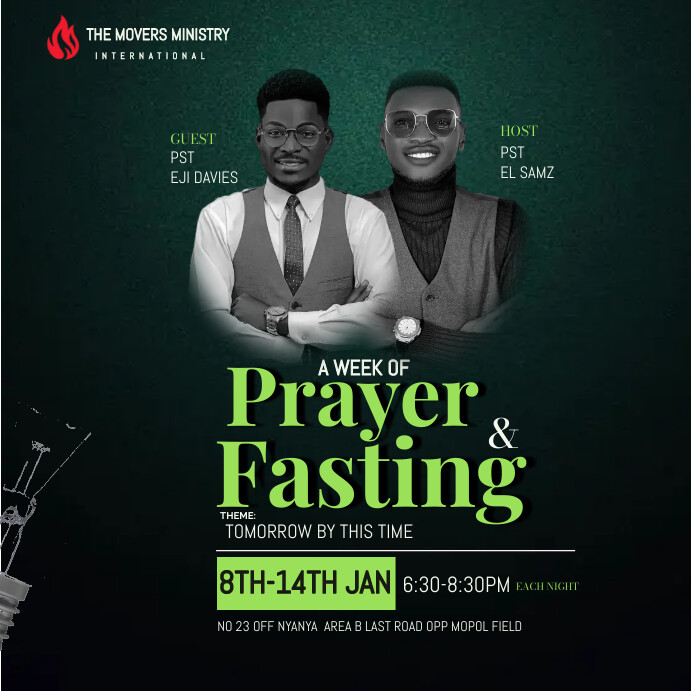 Fasting Design FASTING Template | PosterMyWall