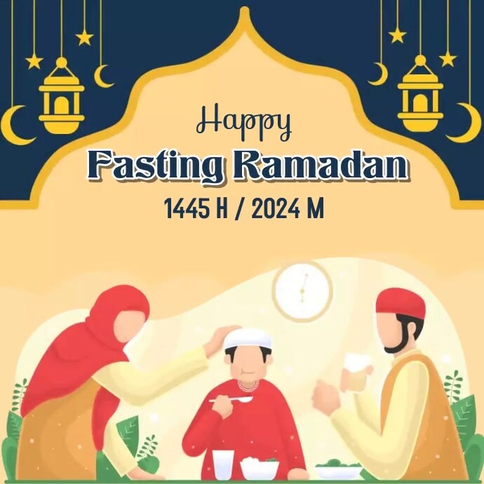 Copy of Fasting Ramadan | PosterMyWall