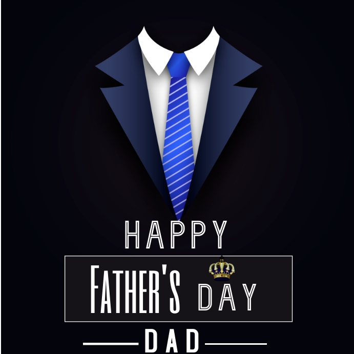 Father's Day' event Instagram Post template