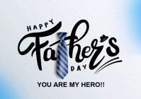 father's day, A4 template