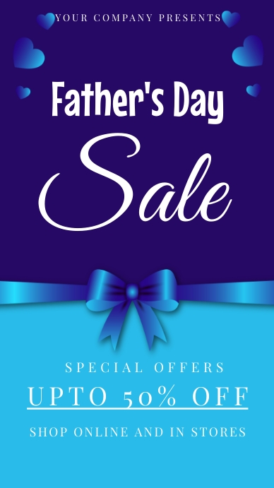 Father's day, event ,party Instagram Story template