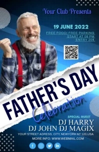 Father's day (1) Half Page Wide template