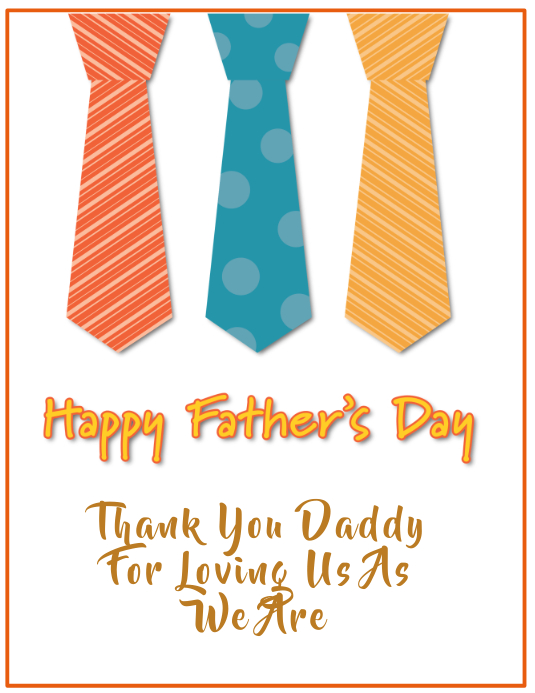 fathers day card template postermywall father s day card templates