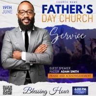 Easter Church Video Instagram na Post template