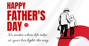 Blanco Father's Day Celebration Facebook begivenhed cover Template