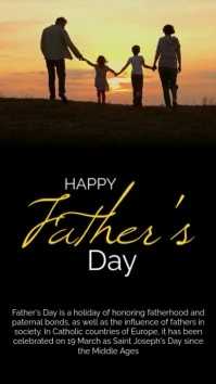 Father's Day Instagram Story template