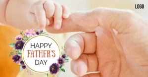 Father's Day Изображение, которым поделились на Facebook template