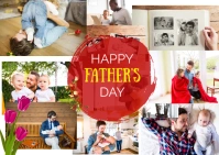 Father's Day Postal template
