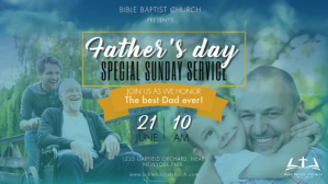 Father's Day Digital Display Video Digitalanzeige (16:9) template