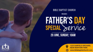 Father's Day Digital Display Video template