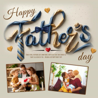Father's Day Instagram Post Video Instagram-Beitrag template