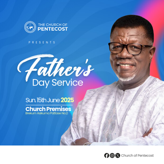 Father's day Poster Design Template Vierkant (1:1)