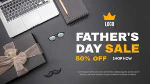 Father's Day sale โพสต์บน Twitter template
