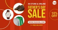 Father's day sale facebook ad template