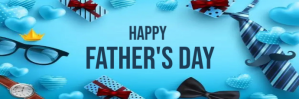 Father's day sale twitter header. template