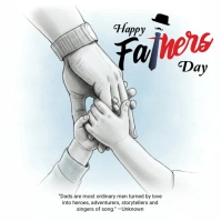 Father's Day Square (1:1) template