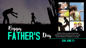 Father's day Twintter Post Сообщение Twitter template