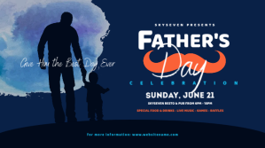 Father's Day Twitter Post Image template
