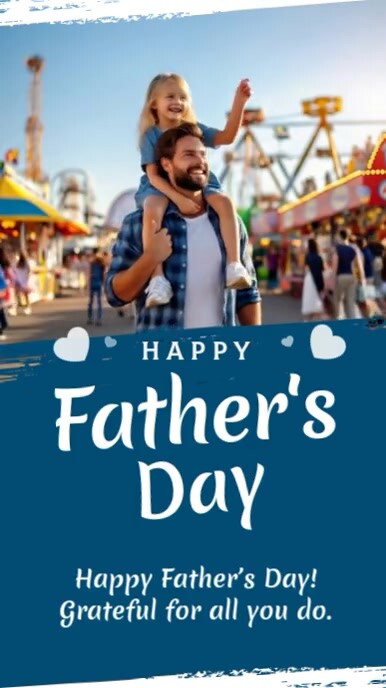 Father's Day Wish Instagram Stroy Post Instagram Story template