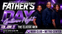 Father’s Day Gentlemen Night Banner Isithonjana se-YouTube template