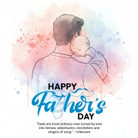 Father’s Day Square (1:1) template