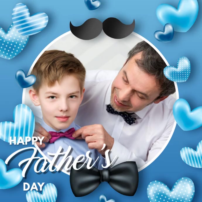 Father's Day, Photo Collage Template | PosterMyWall