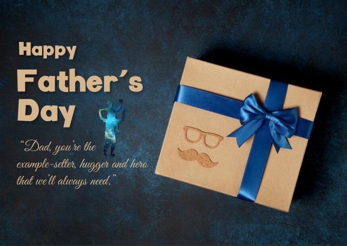 Father's day, event, 明信片 template