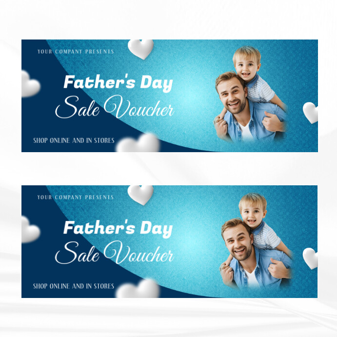 Father's day, event ,party, coupon Message Instagram template