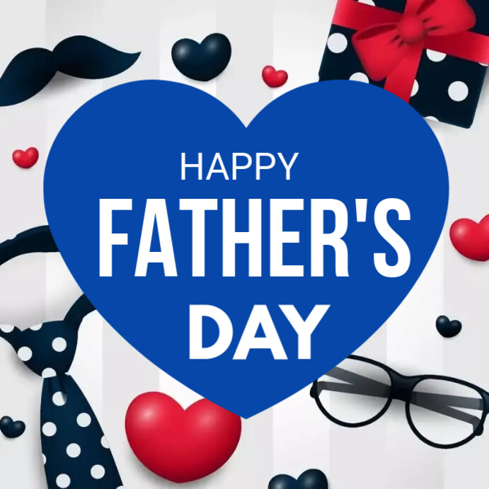 father's day, happy fathers day Wpis na Instagrama template