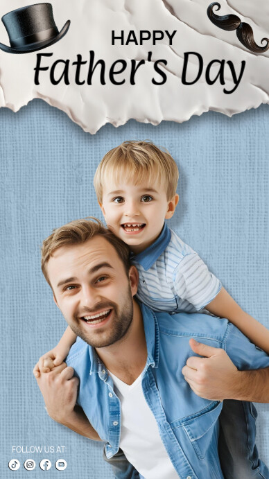 Father's day card,event, retail.event Instagram Story template