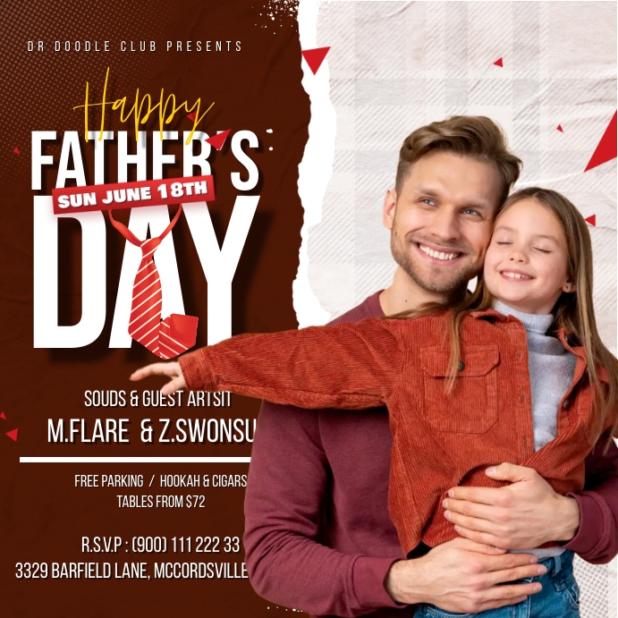 Father's Day Ads Template | PosterMyWall