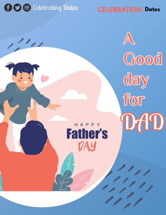 Father's Day Ads Template | PosterMyWall