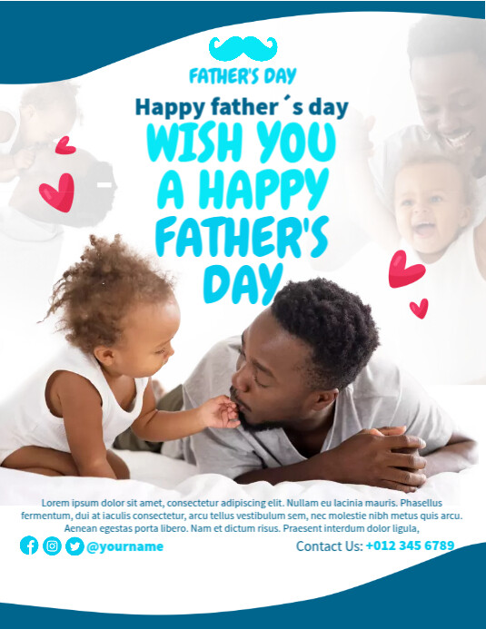 Father's Day Ads Template | PosterMyWall
