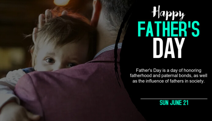 Father's day Blog header Nagłowek bloga template