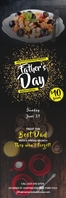 Father's Day Brunch Banner template