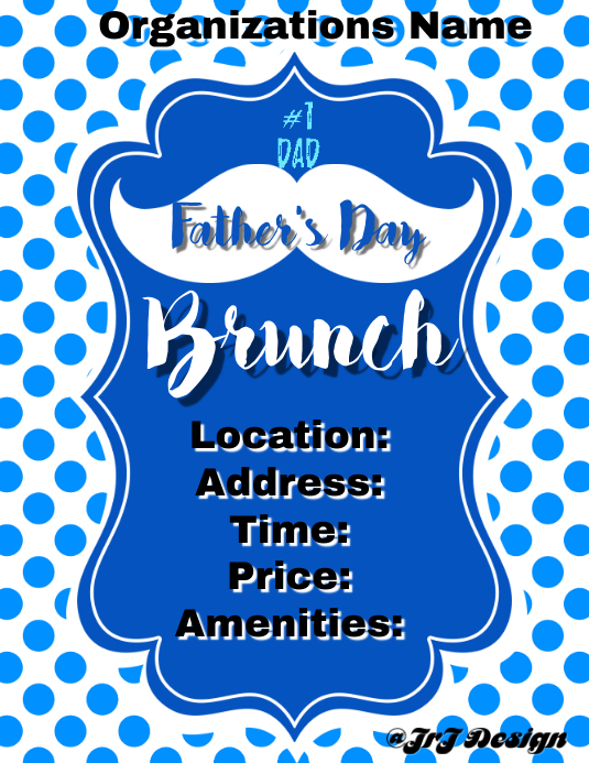 FATHER S DAY BRUNCH TEMPLATE PosterMyWall