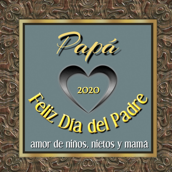 Father's Day Card Spanish Wpis na Instagrama template