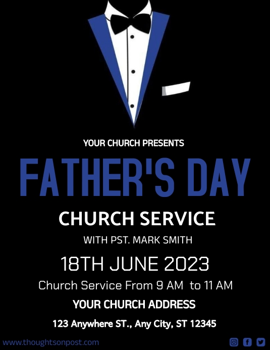 plantilla-de-father-s-day-church-service-flyer-postermywall