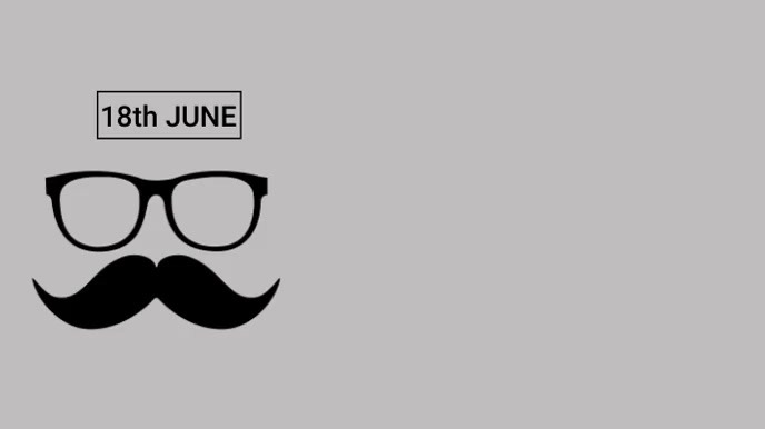 Father's day customise template Digital Display (16:9)