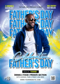 FATHER'S DAY A6 template