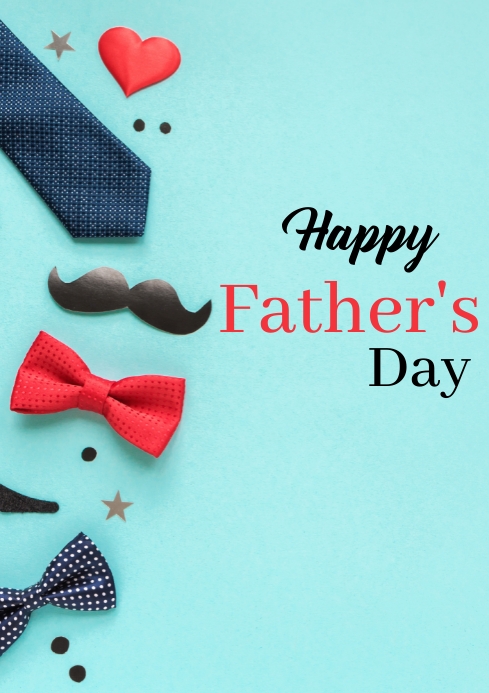 FATHER'S DAY A4 template