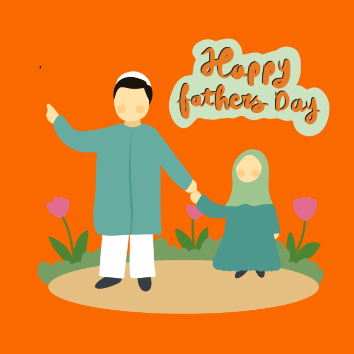 Father's Day Okładka albumu template
