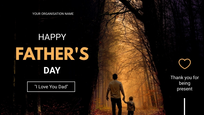 Father's Day Prezentacja (16:9) template