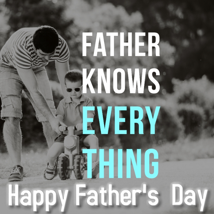 Father's  day Wpis na Instagrama template