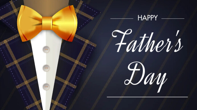 Father's Day Ekran reklamowy (16:9) template