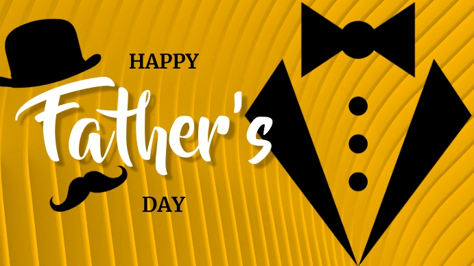 Father's Day Ekran reklamowy (16:9) template
