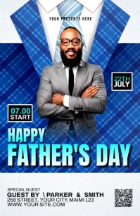 FATHER'S DAY แทบลอยด์ template
