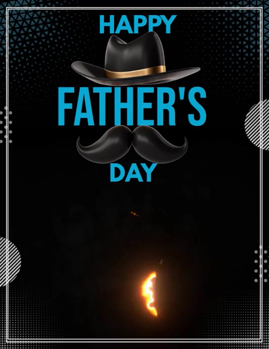 Father's day Flyer (US Letter) template