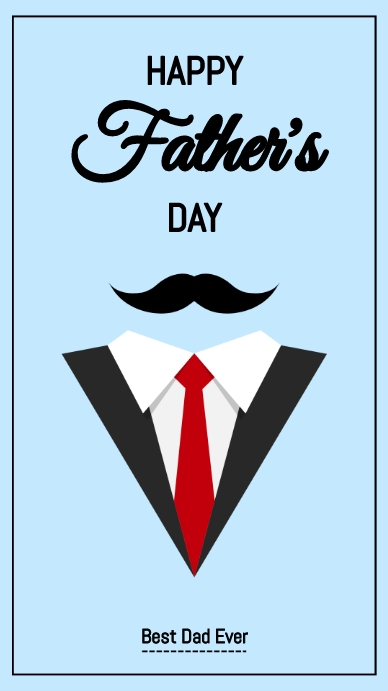 FATHER'S DAY Instagram Story template