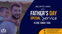 Father's Day Digital Display Video template